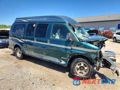 Czwarte zdjęcie samochodu z boku: 1997 CHEVROLET EXPRESS G1500 VIN:1GBFG15R8V1045051 - miniatura