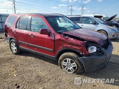 Czwarte zdjęcie samochodu z boku: 2004 HONDA CR-V EX VIN:SHSRD788X4U201631 - miniatura