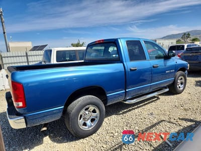 Trzecie zdjęcie samochodu z tyłu: 2004 DODGE RAM 1500 ST VIN:1D7HA18N84J120740 - miniatura