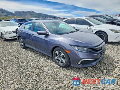 Czwarte zdjęcie samochodu z boku: 2019 HONDA CIVIC LX VIN:2HGFC2F64KH519867 - miniatura