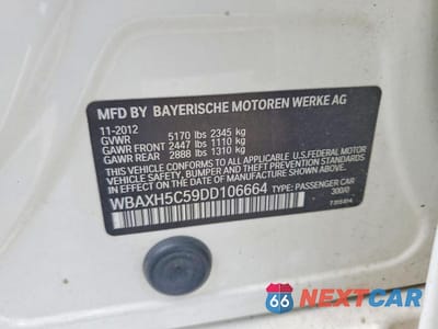 Zdjęcie 12 z 12 samochodu: 2013 BMW 528 XI VIN:WBAXH5C59DD106664 - miniatura