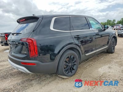 Trzecie zdjęcie samochodu z tyłu: 2020 KIA TELLURIDE LX VIN:5XYP2DHC2LG007304 - miniatura