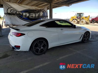 Trzecie zdjęcie samochodu z tyłu: 2018 INFINITI Q60 3.0T SPORT VIN:JN1EV7EKXJM340604 - miniatura