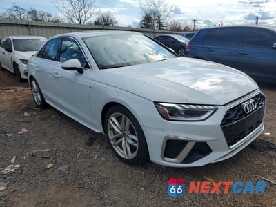 Czwarte zdjęcie samochodu z boku: 2023 AUDI A4 PREMIUM 45 VIN:WAUDAAF41PN008715 - miniatura