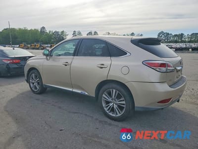 Drugie zdjęcie samochodu z przodu: 2013 LEXUS RX 450H BASE VIN:JTJZB1BA6D2410225 - miniatura