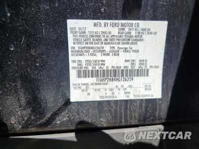 Zdjęcie 12 z 12 samochodu: 2017 FORD TAURUS SEL VIN:1FAHP2H84HG126259 - miniatura