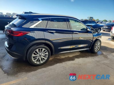 Trzecie zdjęcie samochodu z tyłu: 2024 INFINITI QX50 LUXE VIN:3PCAJ5BAXRF110072 - miniatura