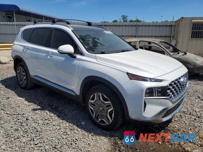 Czwarte zdjęcie samochodu z boku: 2022 HYUNDAI SANTA FE LIMITED VIN:5NMS4DAL0NH439901 - miniatura