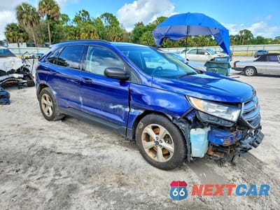 Czwarte zdjęcie samochodu z boku: 2015 FORD EDGE SE VIN:2FMTK4G90FBB46470 - miniatura