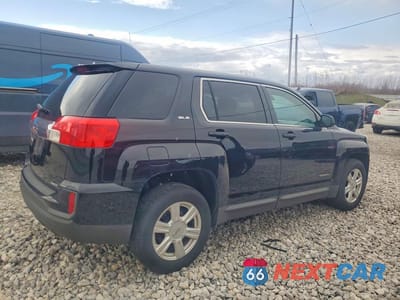 Trzecie zdjęcie samochodu z tyłu: 2016 GMC TERRAIN SLE VIN:2GKFLSEK5G6192612 - miniatura