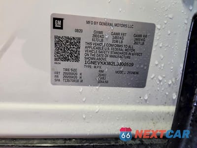 Zdjęcie 14 z 14 samochodu: 2020 CHEVROLET TRAVERSE PREMIER VIN:1GNEVKKW2LJ300519 - miniatura