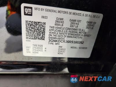 Zdjęcie 13 z 13 samochodu: 2024 CHEVROLET BLAZER RS VIN:3GNKDCRJ6RS160262 - miniatura