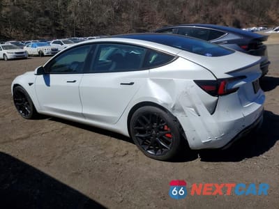 Drugie zdjęcie samochodu z przodu: 2025 TESLA MODEL 3 PERFORMANCE VIN:5YJ3E1ET9SF037964 - miniatura