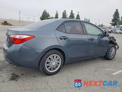 Trzecie zdjęcie samochodu z tyłu: 2014 TOYOTA COROLLA LE VIN:2T1BURHE5EC061195 - miniatura