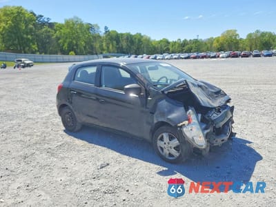 Czwarte zdjęcie samochodu z boku: 2015 MITSUBISHI MIRAGE DE VIN:ML32A3HJ4FH053754 - miniatura