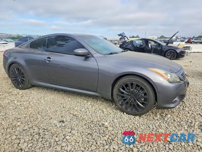 Czwarte zdjęcie samochodu z boku: 2012 INFINITI G37 COUPE BASE VIN:JN1CV6EK5CM421837 - miniatura