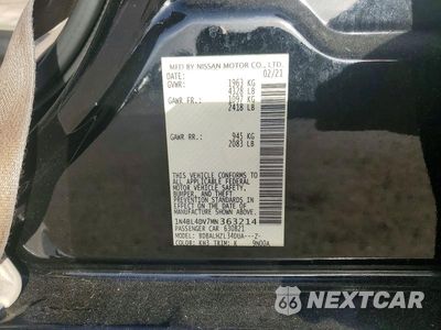 Zdjęcie 13 z 13 samochodu: 2021 NISSAN ALTIMA 2.5 SV VIN:1N4BL4DV7MN363214 - miniatura