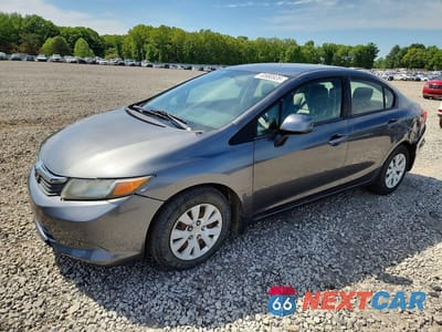 2012 HONDA CIVIC LX 19XFB2F55CE340338 - główne zdjęcie licytacji z USA - miniatura