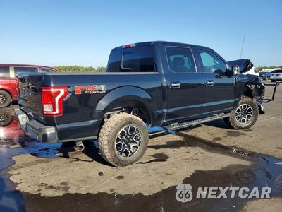 Trzecie zdjęcie samochodu z tyłu: 2016 FORD F150 SUPERCREW VIN:1FTEW1EF0GFB50267 - miniatura