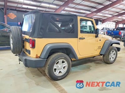 Trzecie zdjęcie samochodu z tyłu: 2013 JEEP WRANGLER SPORT VIN:1C4AJWAG7DL703647 - miniatura