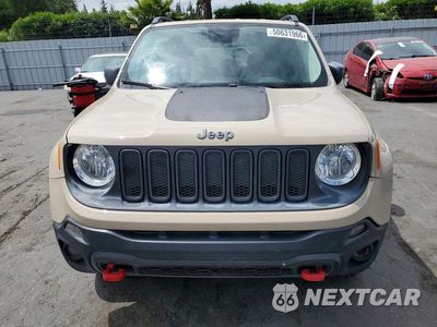 Piąte zdjęcie samochodu w środku: 2016 JEEP RENEGADE TRAILHAWK VIN:ZACCJBCTXGPE19439 - miniatura