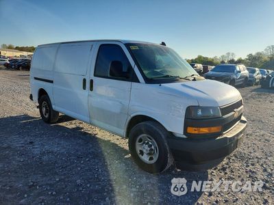 Czwarte zdjęcie samochodu z boku: 2020 CHEVY EXPRESS VIN:1GCWGAFG5L1264992 - miniatura