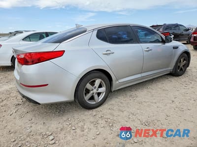 Trzecie zdjęcie samochodu z tyłu: 2014 KIA OPTIMA LX VIN:5XXGM4A71EG324974 - miniatura