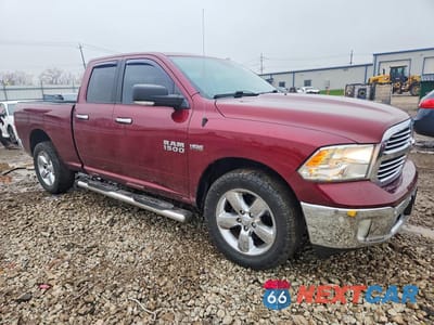 Czwarte zdjęcie samochodu z boku: 2018 RAM 1500 SLT VIN:1C6RR7GT2JS115363 - miniatura