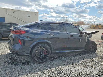 Trzecie zdjęcie samochodu z tyłu: 2025 BMW X6 M COMPETITION VIN:5YM23ET01S9X45631 - miniatura