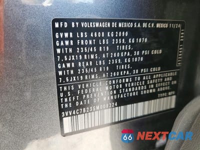 Zdjęcie 13 z 13 samochodu: 2025 VOLKSWAGEN TAOS SEL VIN:3VV4C7B23SM008224 - miniatura