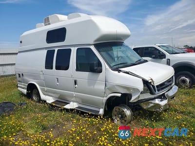 Czwarte zdjęcie samochodu z boku: 2006 FORD ECONOLINE E350 SUPER DUTY VAN VIN:1FTSS34L96DA47652 - miniatura