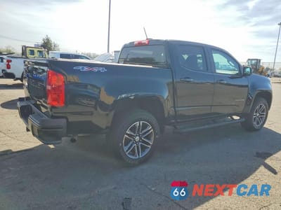 Trzecie zdjęcie samochodu z tyłu: 2021 CHEV COLORADO VIN:1GCGTBEN1M1212587 - miniatura