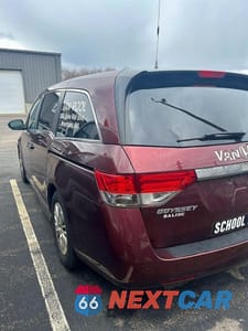 Trzecie zdjęcie samochodu z tyłu: 2016 HONDA ODYSSEY LX VIN:5FNRL5H26GB086279 - miniatura