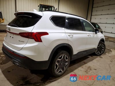 Trzecie zdjęcie samochodu z tyłu: 2022 HYUNDAI SANTA FE SEL VIN:5NMS3DALXNH451296 - miniatura