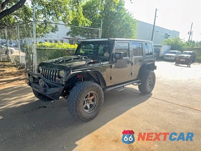 Drugie zdjęcie samochodu z przodu: 2014 JEEP WRANGLER UNLIMITED SPORT VIN:1C4BJWDG2EL244139 - miniatura