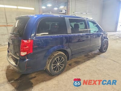 Trzecie zdjęcie samochodu z tyłu: 2017 DODGE GRAND CARAVAN GT VIN:2C4RDGEG2HR673464 - miniatura