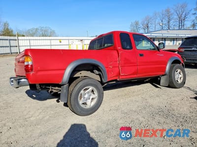 Trzecie zdjęcie samochodu z tyłu: 2003 TOYOTA TACOMA PRERUNNER VIN:5TESM92N43Z242725 - miniatura