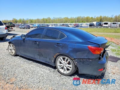 Drugie zdjęcie samochodu z przodu: 2006 LEXUS IS 350 VIN:JTHBE262262003623 - miniatura
