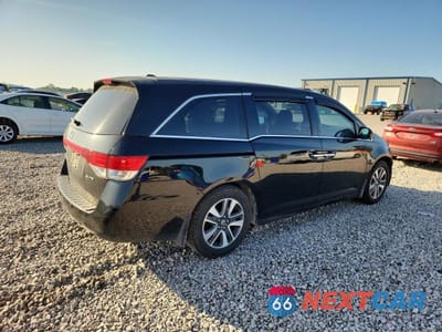 Trzecie zdjęcie samochodu z tyłu: 2016 HONDA ODYSSEY TOURING VIN:5FNRL5H94GB134178 - miniatura