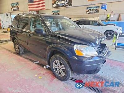 Czwarte zdjęcie samochodu z boku: 2005 HONDA PILOT EXL VIN:5FNYF185X5B052736 - miniatura