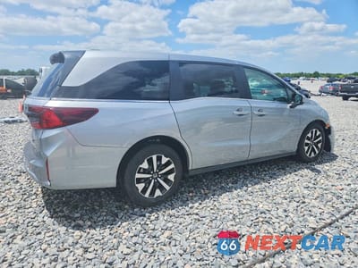 Trzecie zdjęcie samochodu z tyłu: 2025 HONDA ODYSSEY EXL VIN:5FNRL6H65SB080586 - miniatura