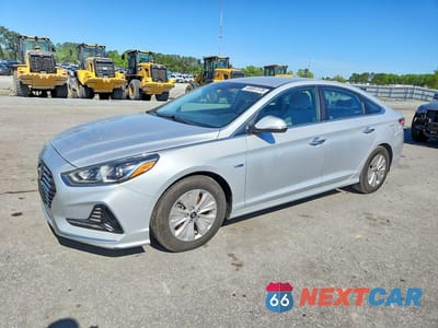 2018 HYUNDAI SONATA HYBRID SE KMHE24L37JA078540 - główne zdjęcie licytacji z USA - miniatura
