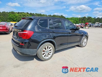 Trzecie zdjęcie samochodu z tyłu: 2014 BMW X3 XDRIVE28I VIN:5UXWX9C57E0D15209 - miniatura