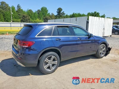 Trzecie zdjęcie samochodu z tyłu: 2022 MERCEDES-BENZ GLC 300 VIN:W1N0G8DB5NG054651 - miniatura