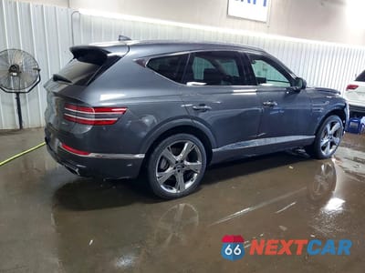 Trzecie zdjęcie samochodu z tyłu: 2023 GENESIS GV80 3.5T VIN:KMUHCESC4PU112640 - miniatura