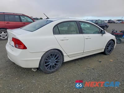 Trzecie zdjęcie samochodu z tyłu: 2008 HONDA CIVIC VIN:JHMFA36238S004608 - miniatura