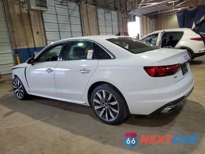 Drugie zdjęcie samochodu z przodu: 2021 AUDI A4 PREMIUM 40 VIN:WAUABAF45MN007529 - miniatura