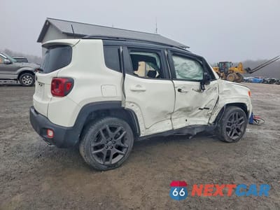 Trzecie zdjęcie samochodu z tyłu: 2020 JEEP RENEGADE LATITUDE VIN:ZACNJBB18LPL93228 - miniatura