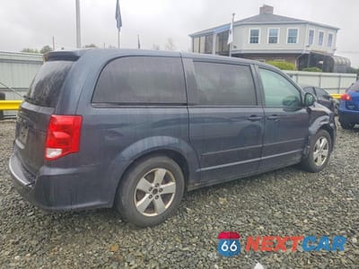 Trzecie zdjęcie samochodu z tyłu: 2013 DODGE GRAND CARAVAN SE VIN:2C4RDGBG2DR628958 - miniatura