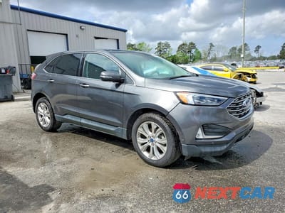 Czwarte zdjęcie samochodu z boku: 2020 FORD EDGE TITANIUM VIN:2FMPK3K92LBB35887 - miniatura